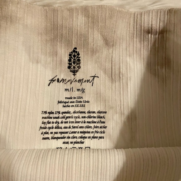 Free People Movement Good Karma Tie Dye Running Shorts - Picture 5 of 9